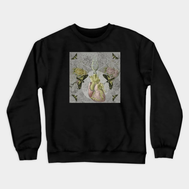 Mothball Crewneck Sweatshirt by FormsMostBeautiful